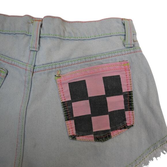 Chewman Limited Womens Jean Shorts Made in Italy - Picture 4 of 9